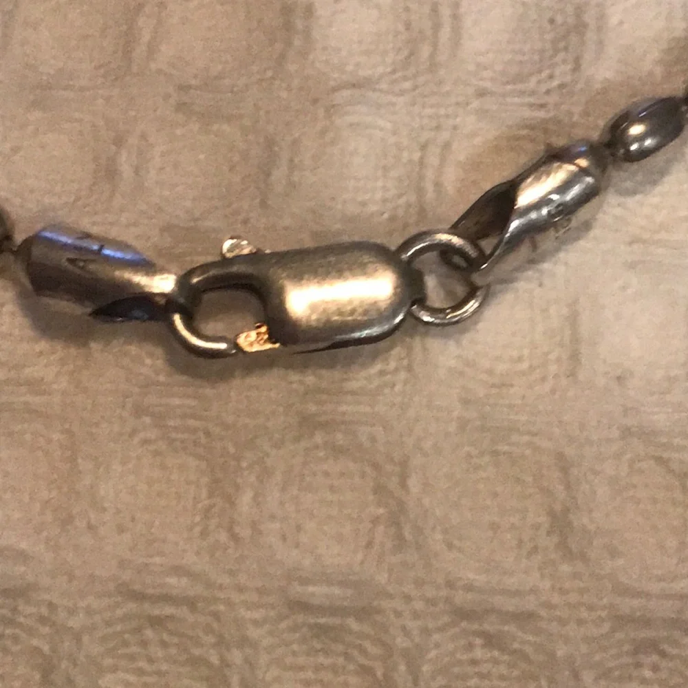 Vintage Sterling Necklace - Picture 6 of 8